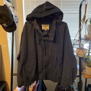 Vintage Navy Blue London Fog Windbreaker